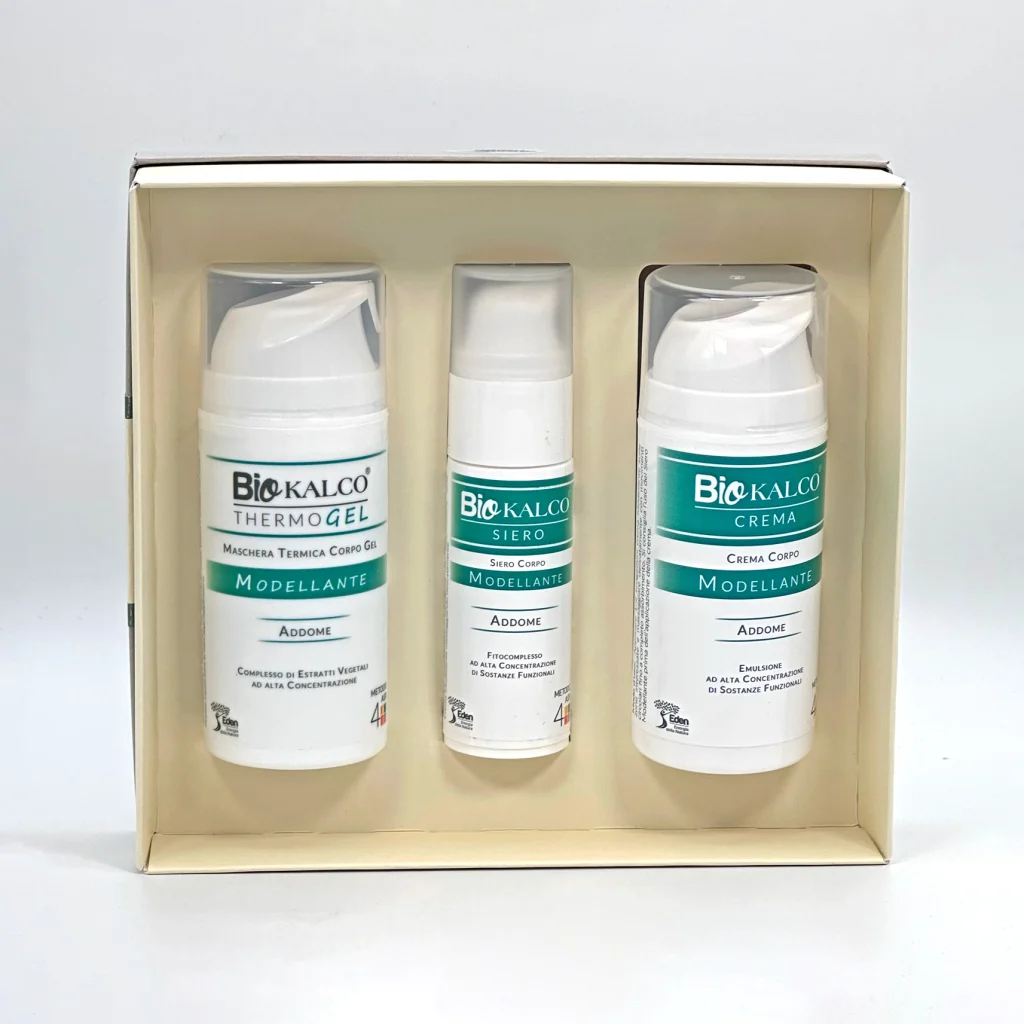 <b>Kit Biokalco Thermogel Modellante Addome </b><br><span>Siero, Crema & Thermogel</span>